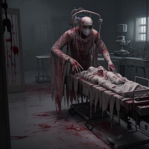 Ghost Doctor's Bloody Surgery in Abandoned Operating Room