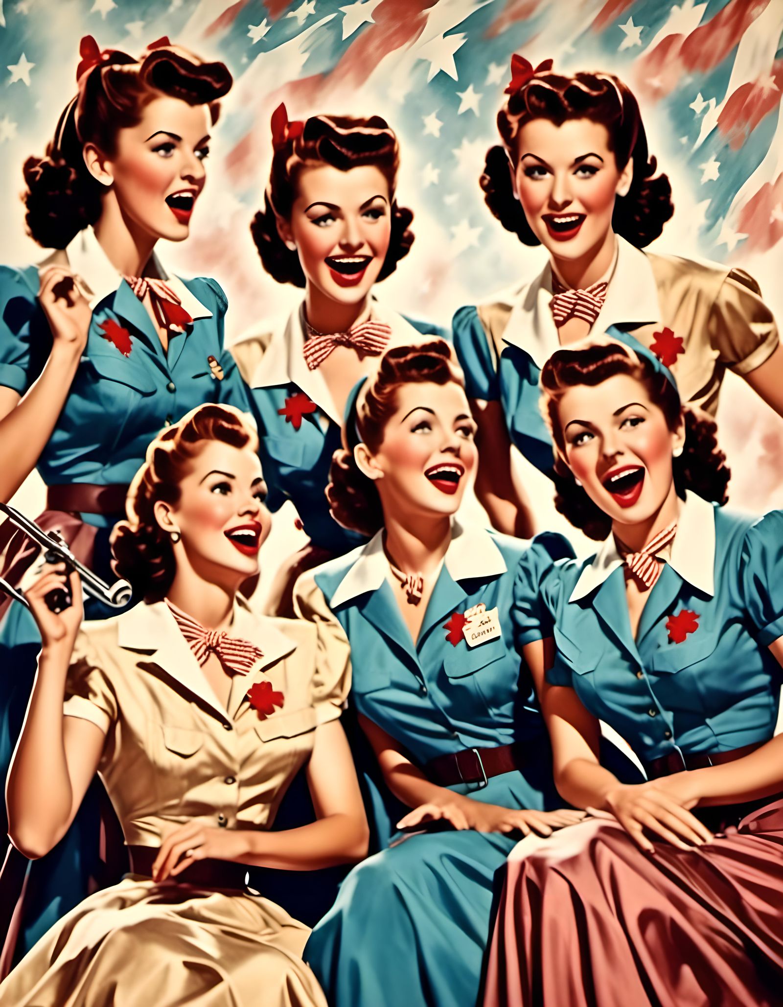 Andrews Sisters Sing: WWII Pin-Up Noir