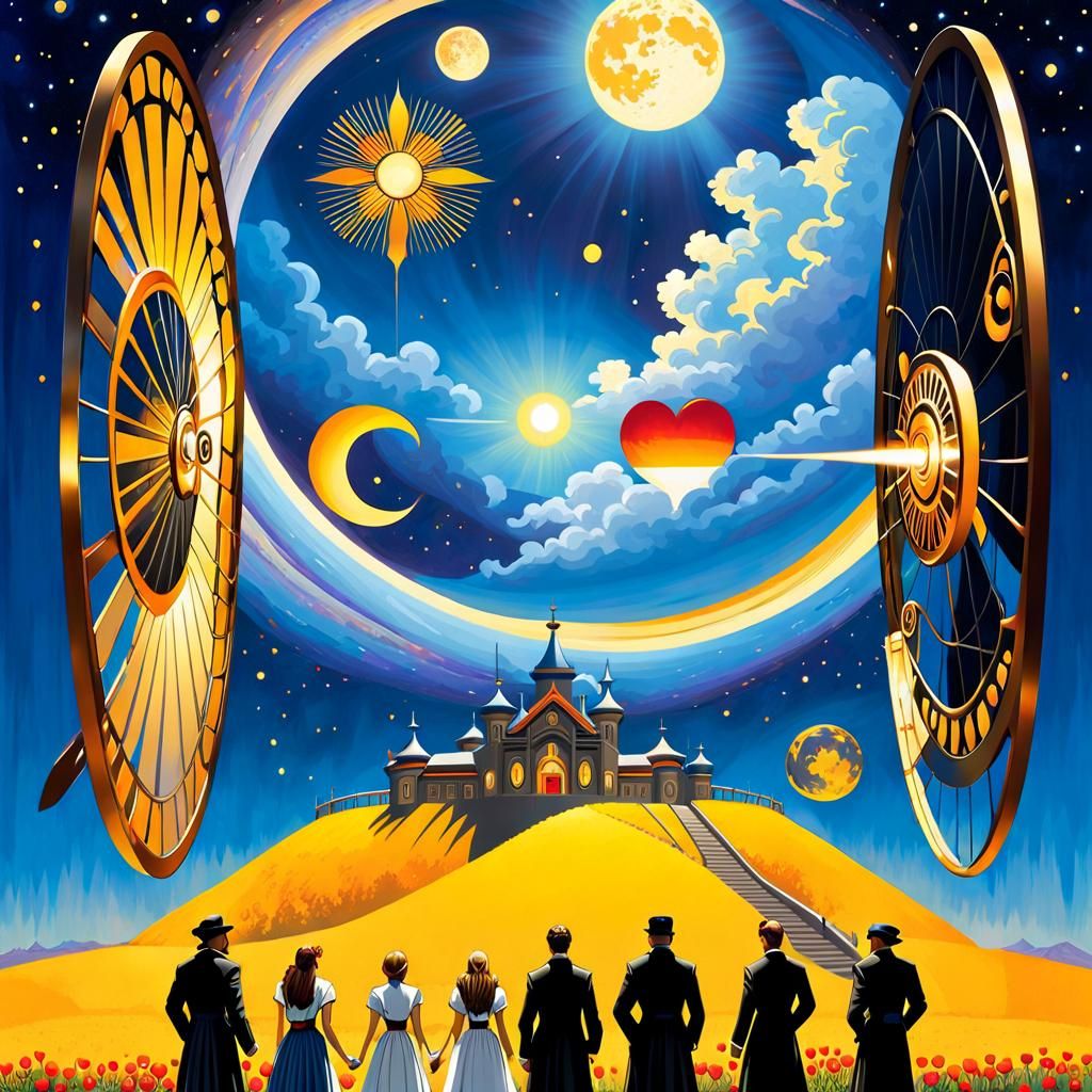 Christ Portrait in Romantic Style