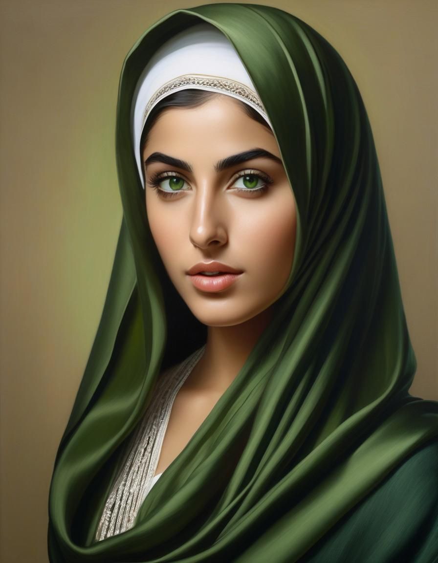 Stunning Portrait of a Young Iranian Woman