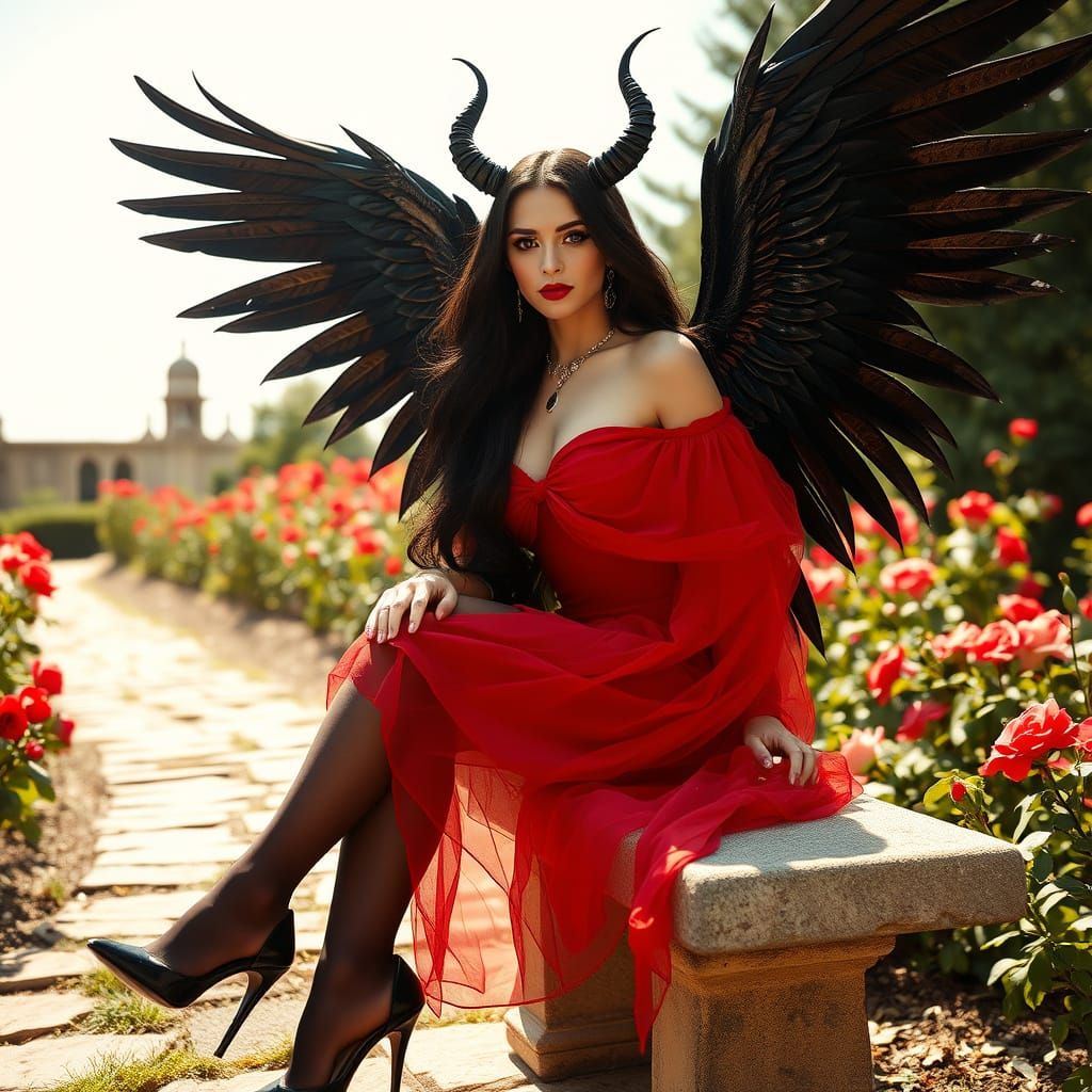 Ethereal Goddess in Cinematic Portraiture