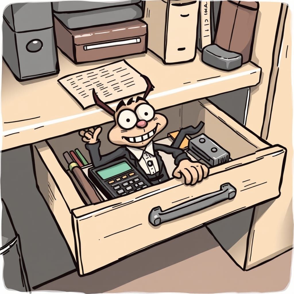 Fiend's Secret Drawer in Cyberpunk Style