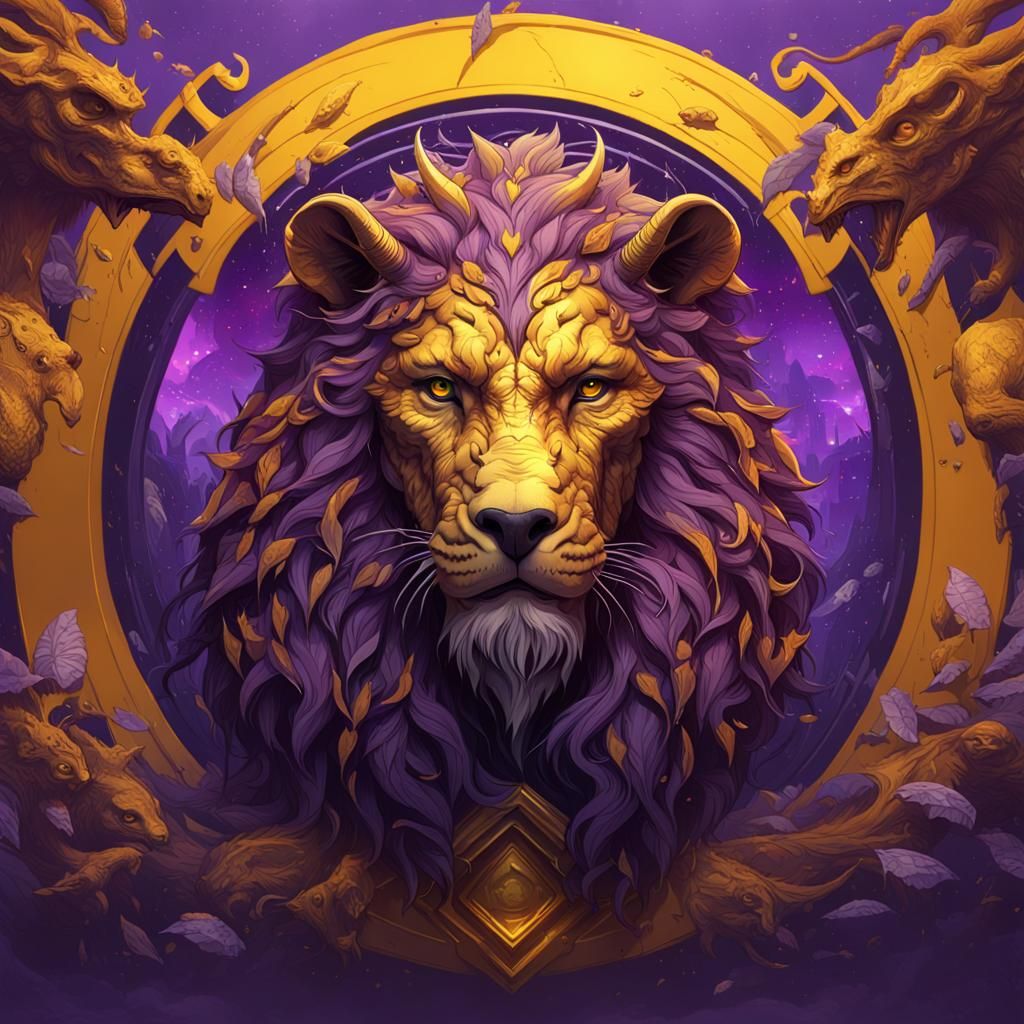 Hyperdetailed Animal Portrait in Dark Fantasy Style