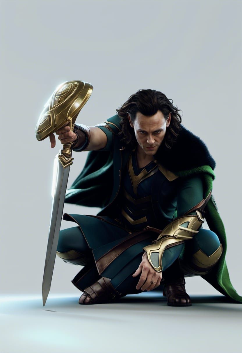 Hyperrealistic 3D Loki Render in Unreal Engine 5