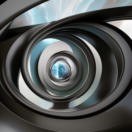 Psychedelic Portal to Another Universe