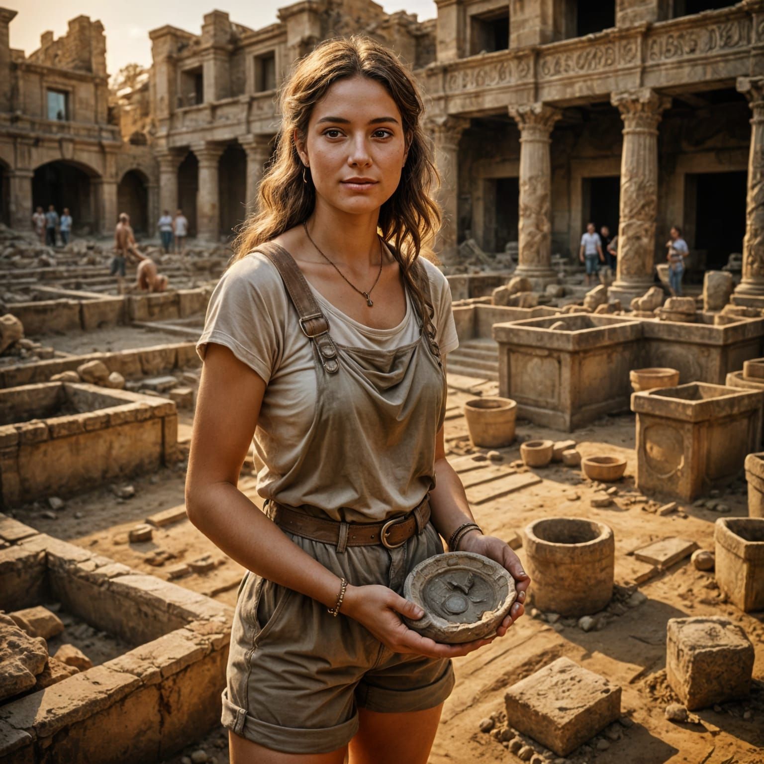 Young Archaeologist Unveils Ancient Treasure in Excavation S...