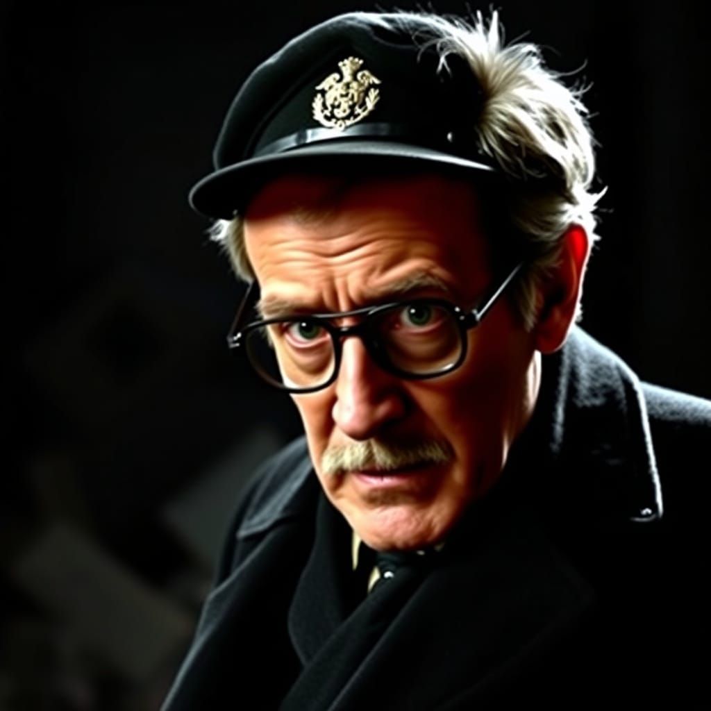 Alec Guinness as Smiley in Tinker Tailor Soldier Spy