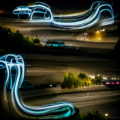 Los Angeles Night Lights: A Captivating Cityscape