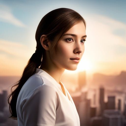 Anthropological Portrait of a Young Girl