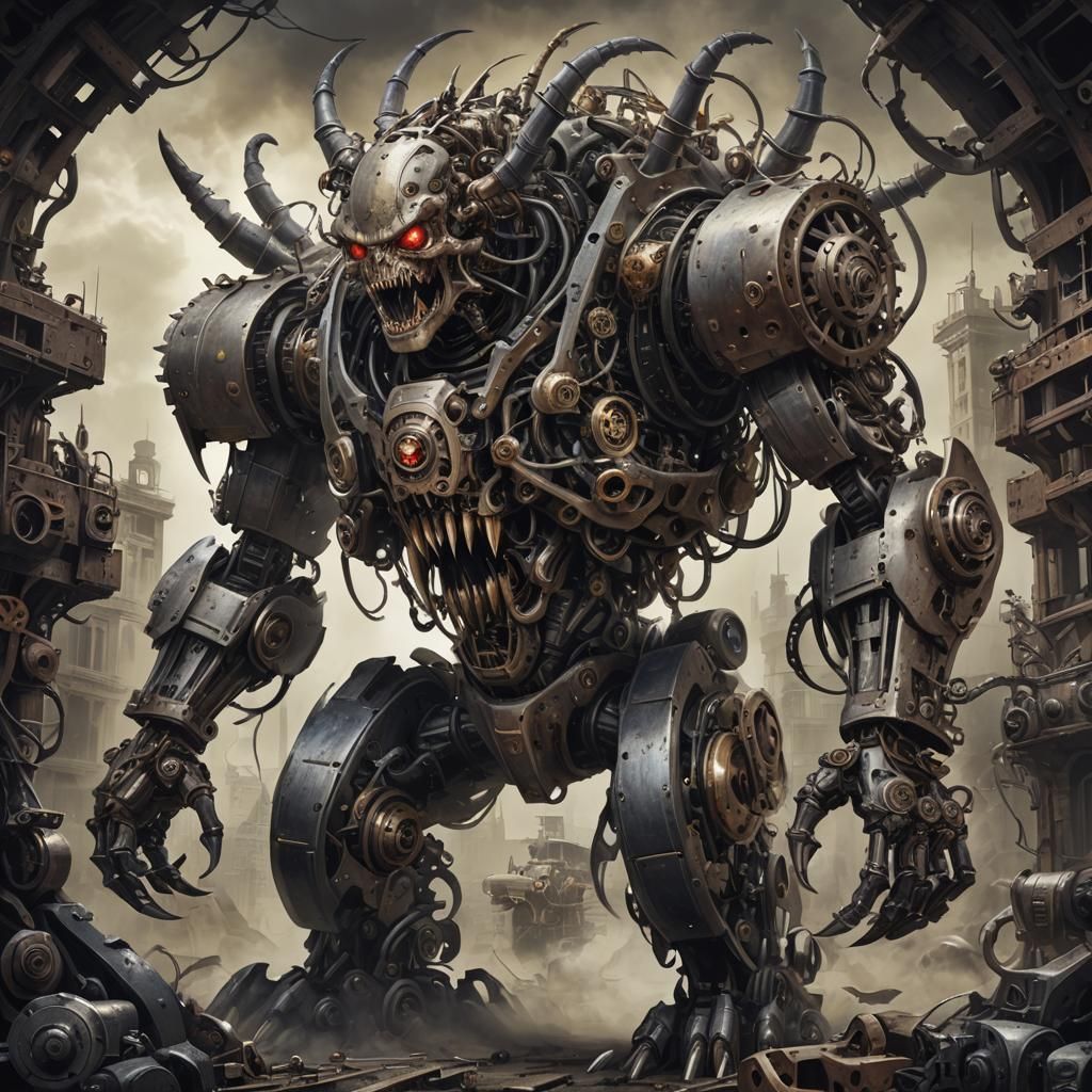 Mechanical Monster Nightmare Image
