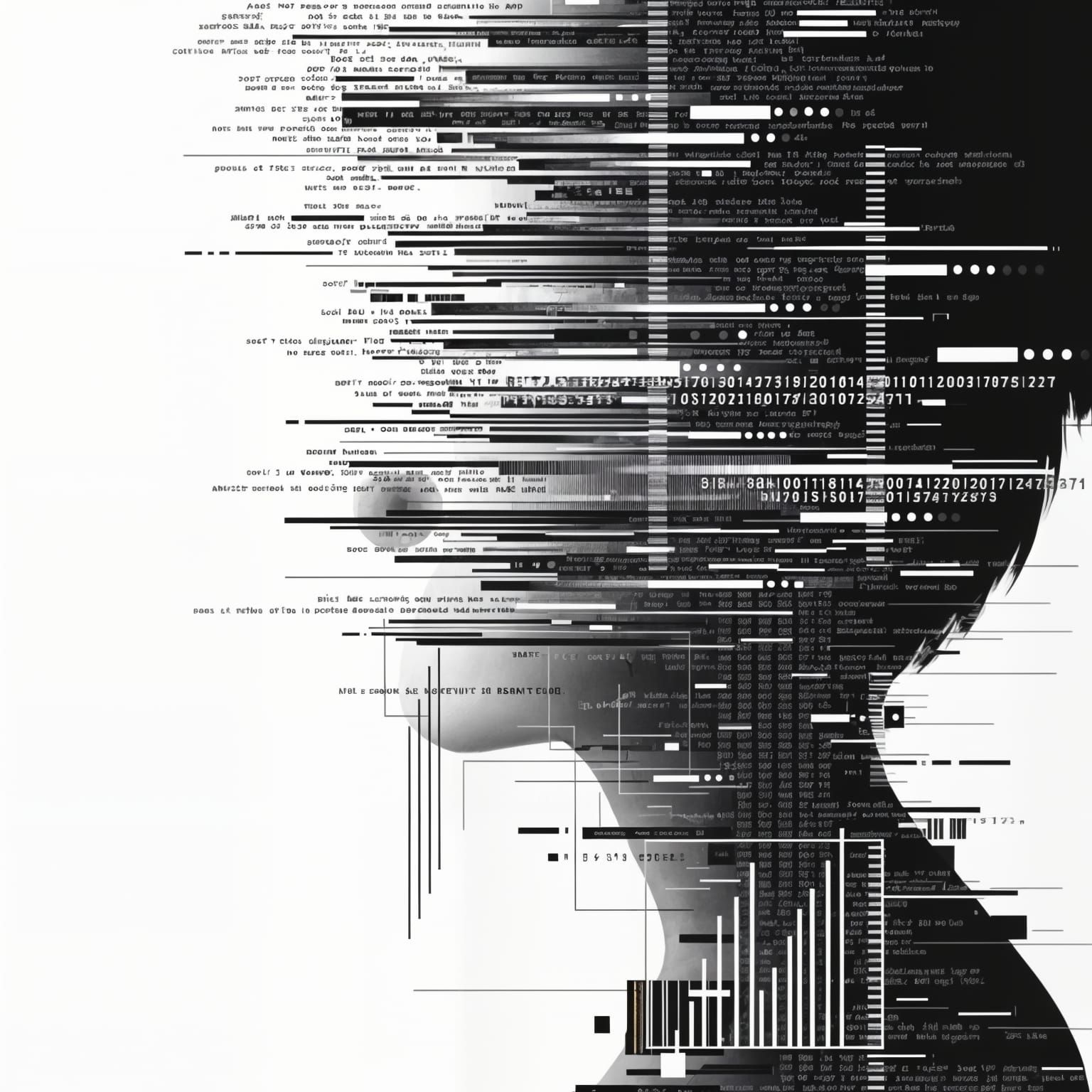 Collapsing Ethereal Interface as Digital Glitch Collage