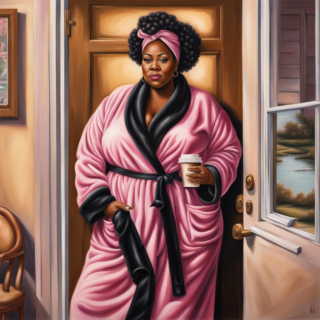 Stern Mother Sending Children to School in Winter