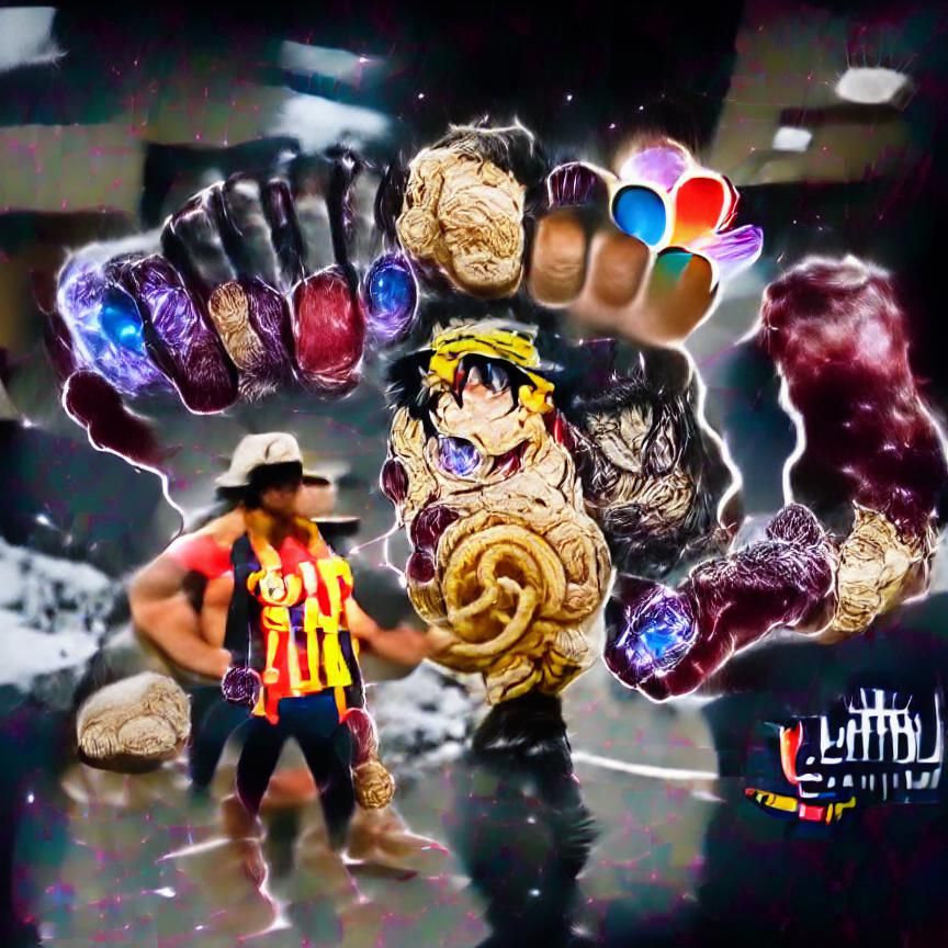 Luffy vs. Thanos: Epic Anime Battle in 8K