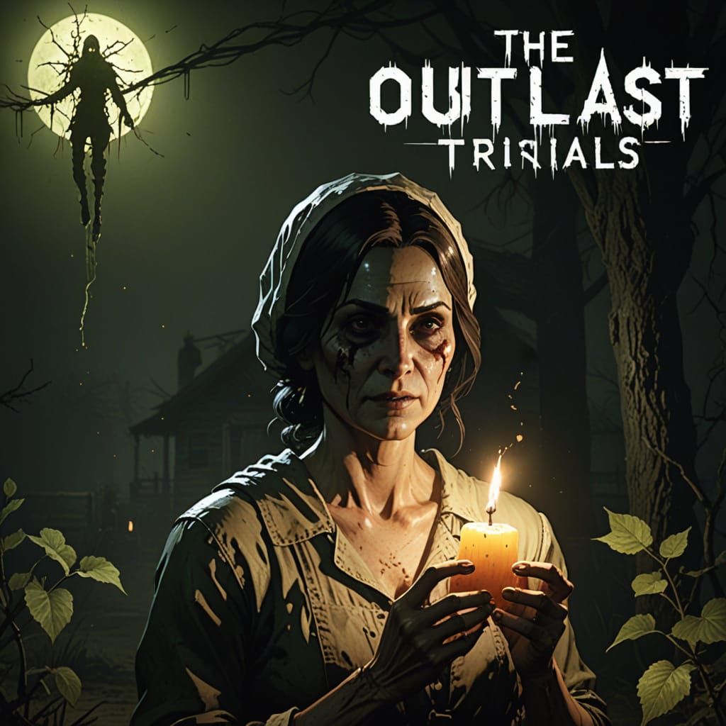 Surreal, Gothic-Style Mother Gooseberry in Abandoned Asylum