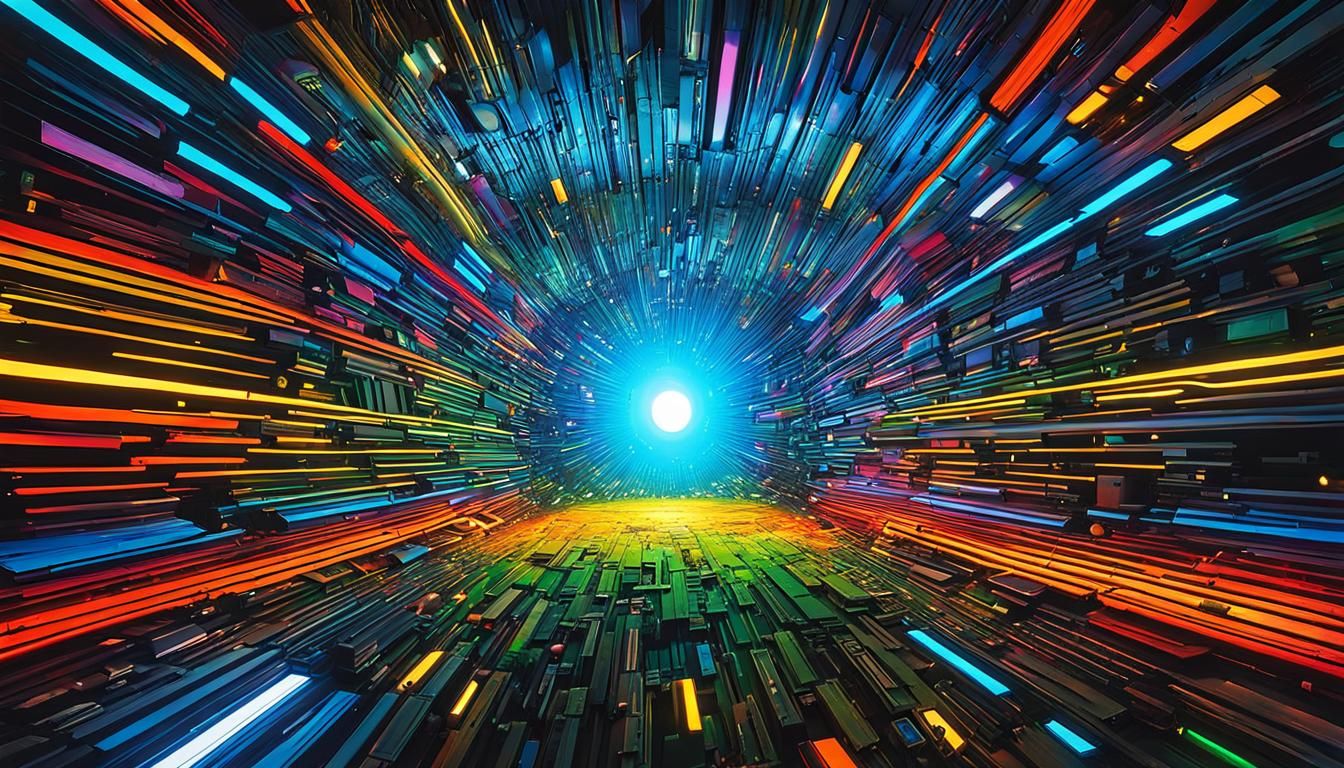 Mesmerizing Abstract Object in Liminal Space