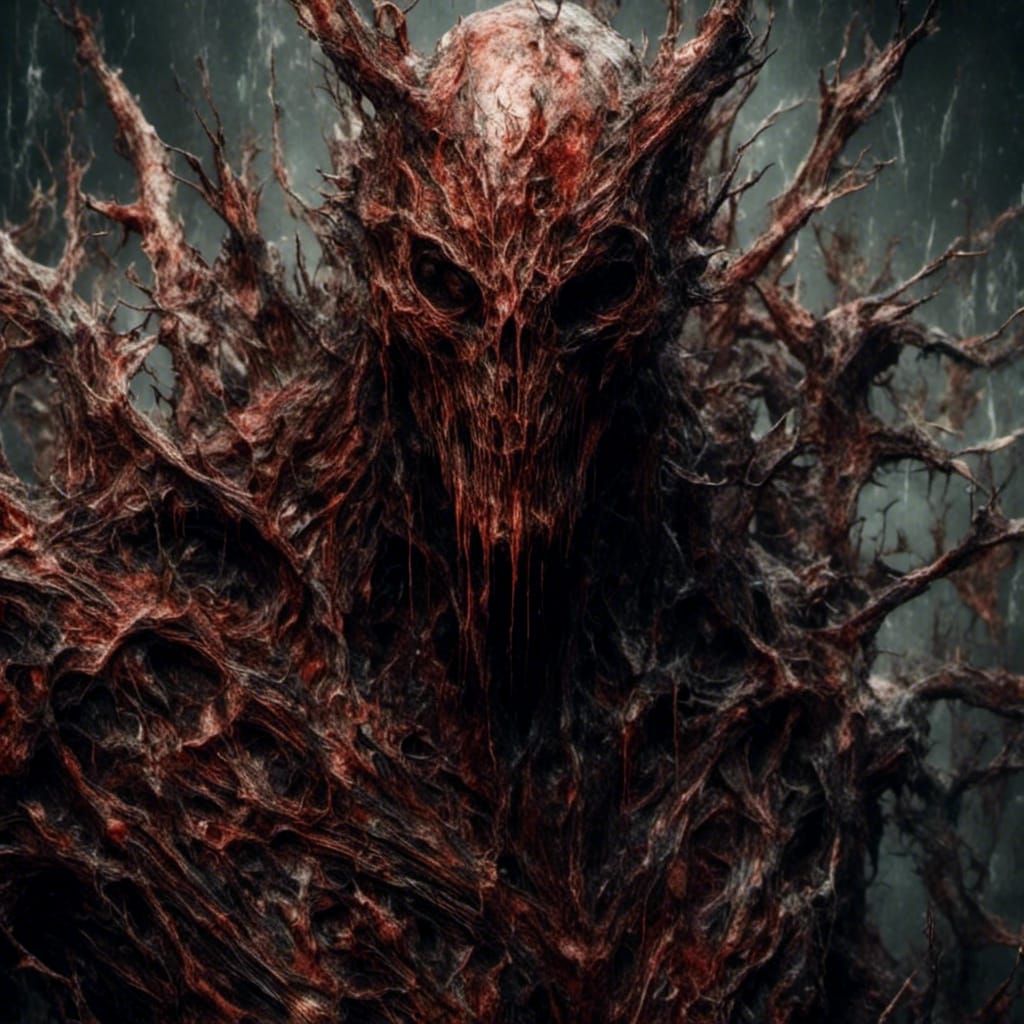 Hyperreal Depiction of the Demon Chemosh