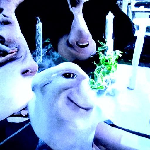 Friends Enjoying Cannabis Together