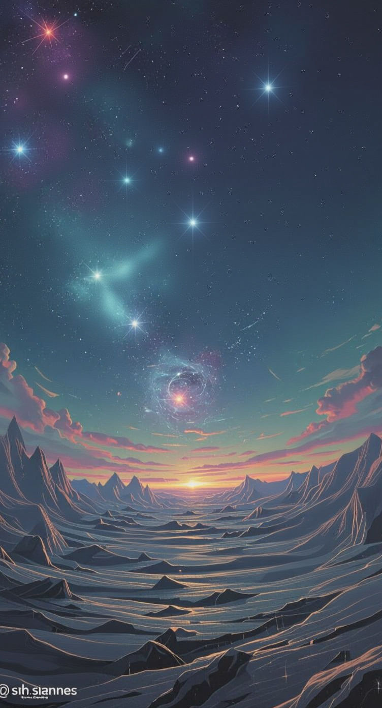 Cosmic Horror with Tentacles in Deep Space