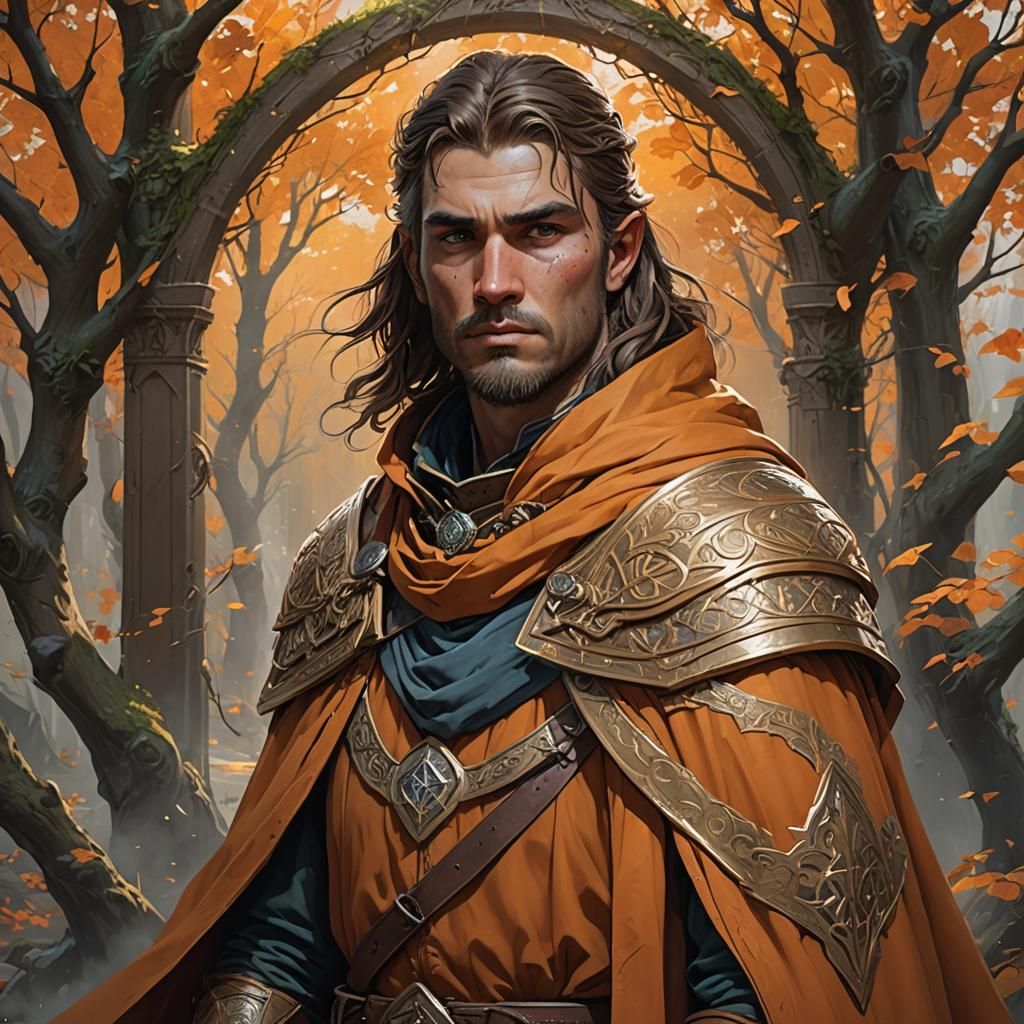 Ranger of Ithilien Portrait in Hyperdetailed Digital Art