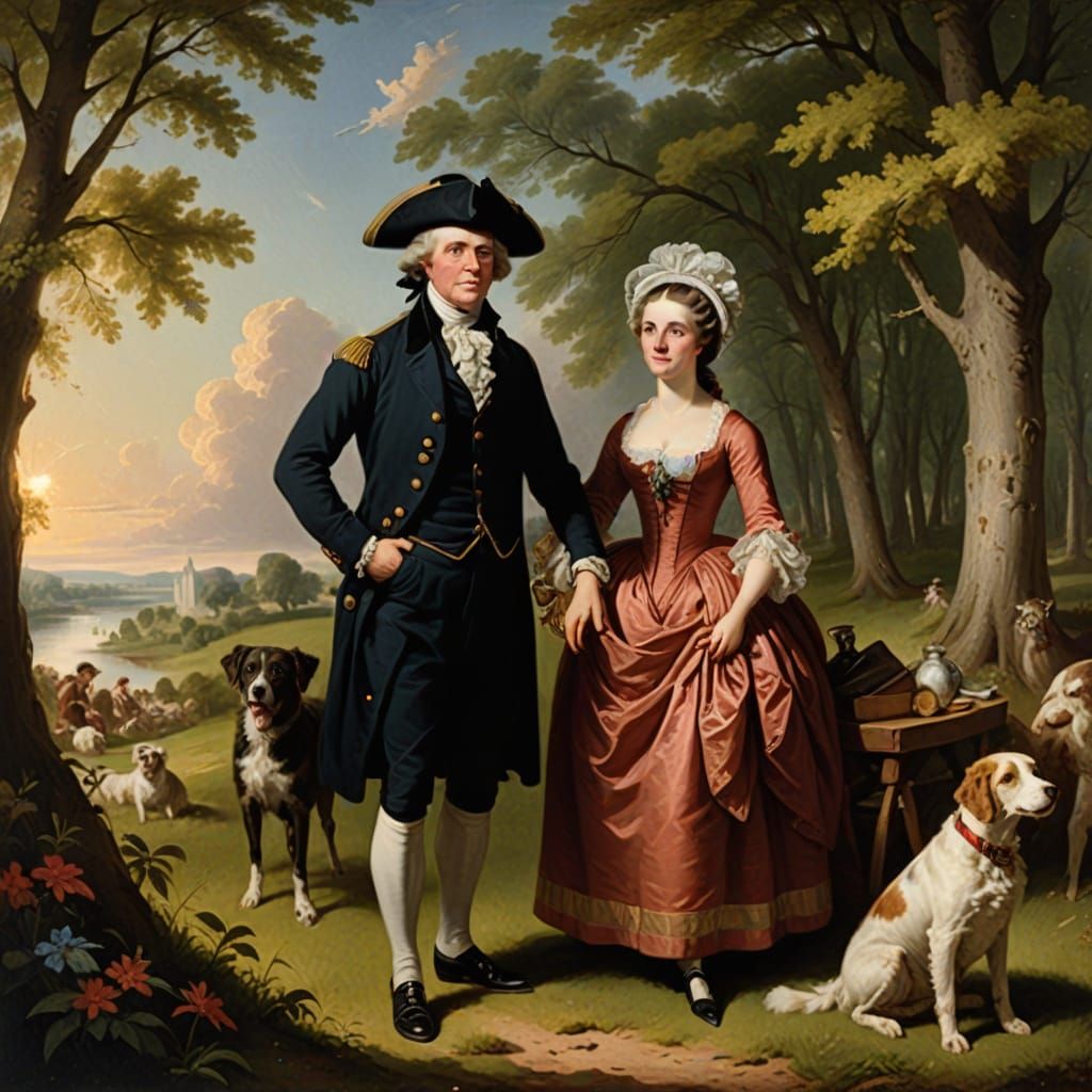 Vibrant Life in Classic Portrait Style