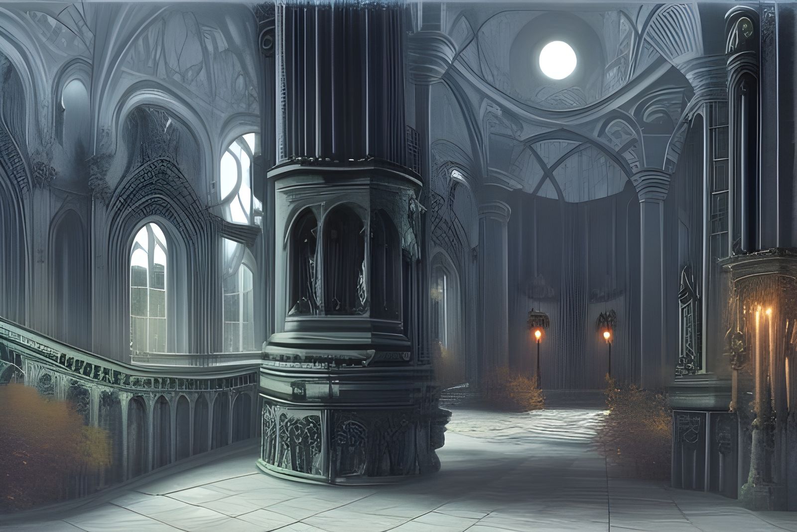 Gothic Mansion Inspired by German Romanticism