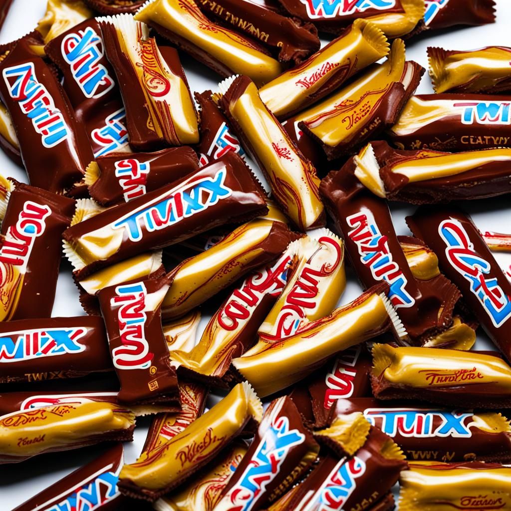 Delicious Twix Candy Bar for Halloween Treat