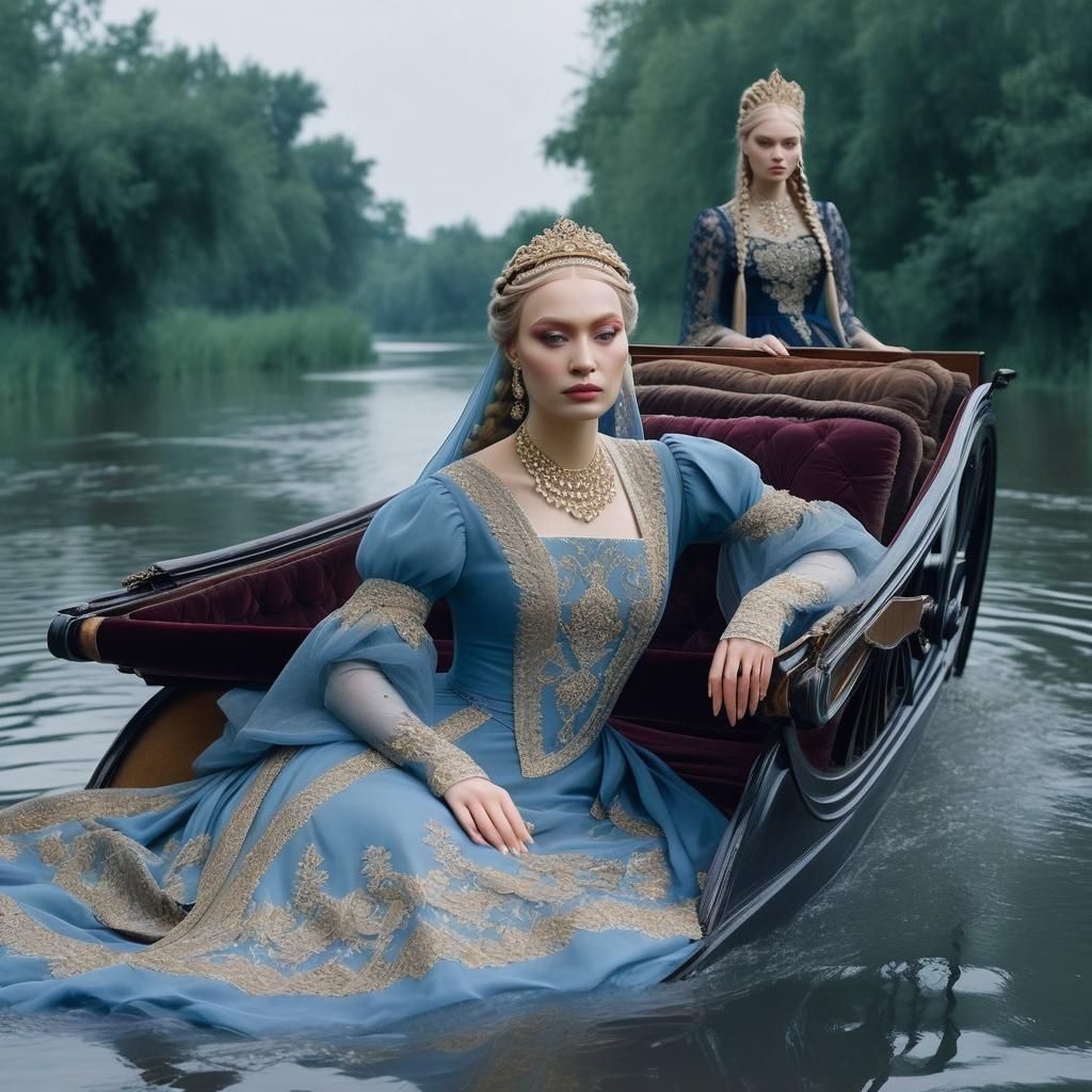 Tsarina Eudoxia Lopukhina Carriage Accident