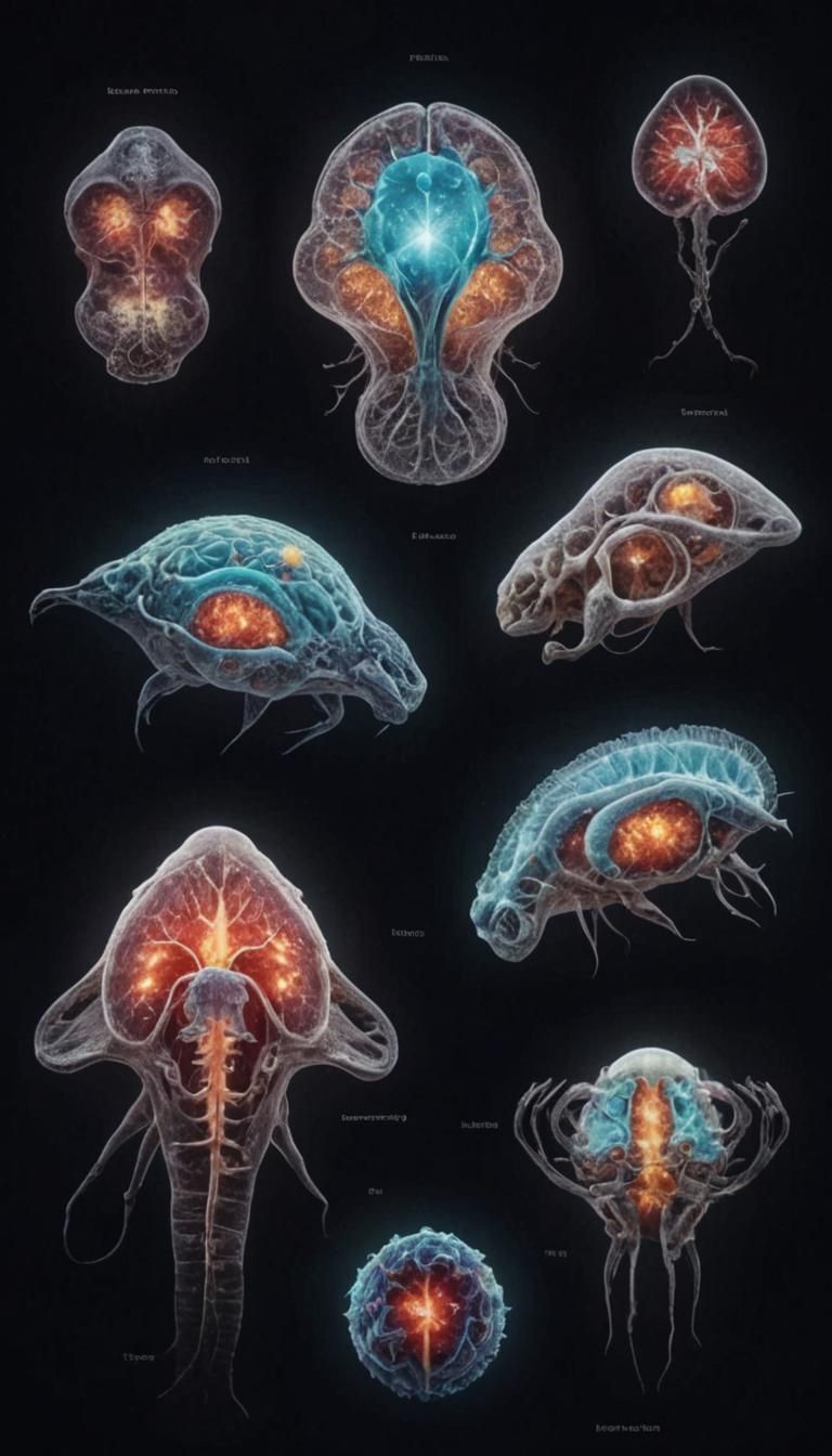 Nine Exobiotic Body Plans Chart