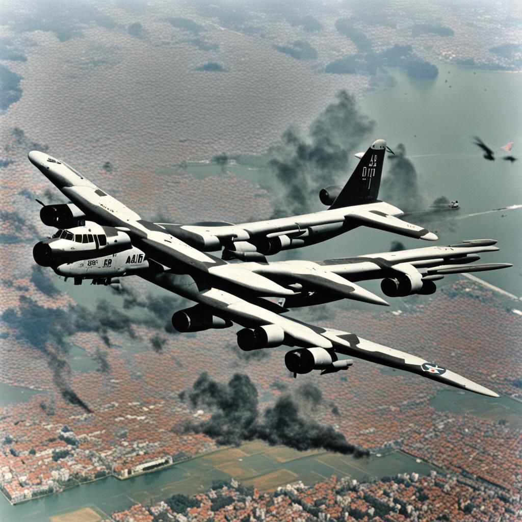 B-52 Air Raid in Hanoi, 1972