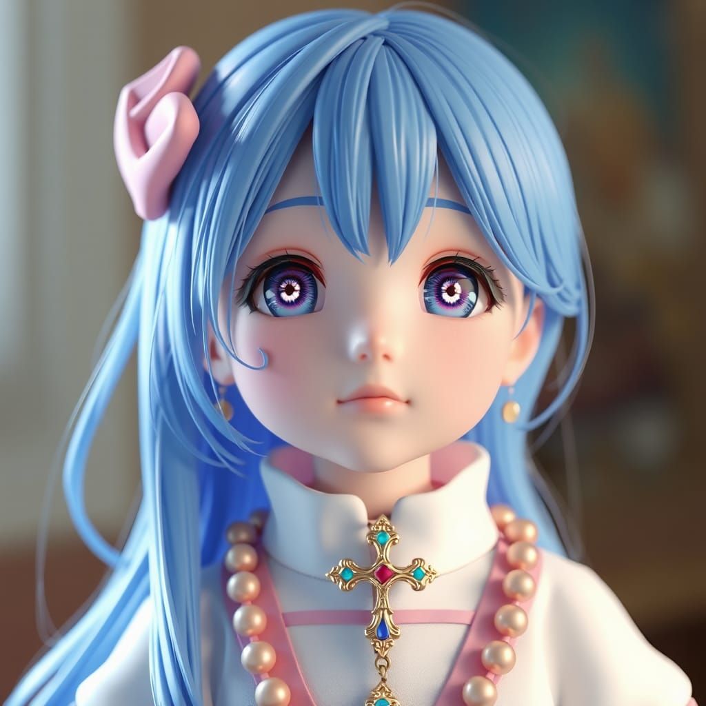 Catholic Mascot Anime “Luce”.   Based.  Not a joke.