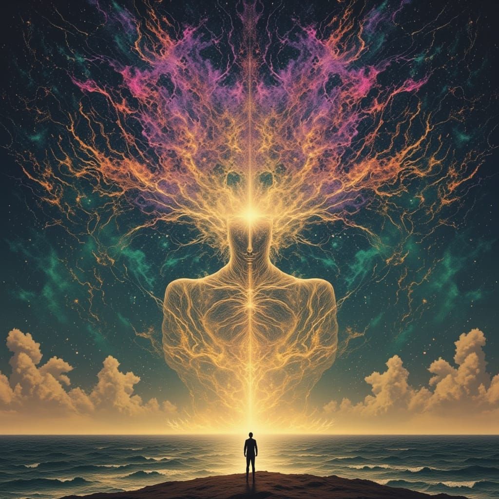 Surreal Cityscape at Dawn in a Deep Emotional Aesthetic