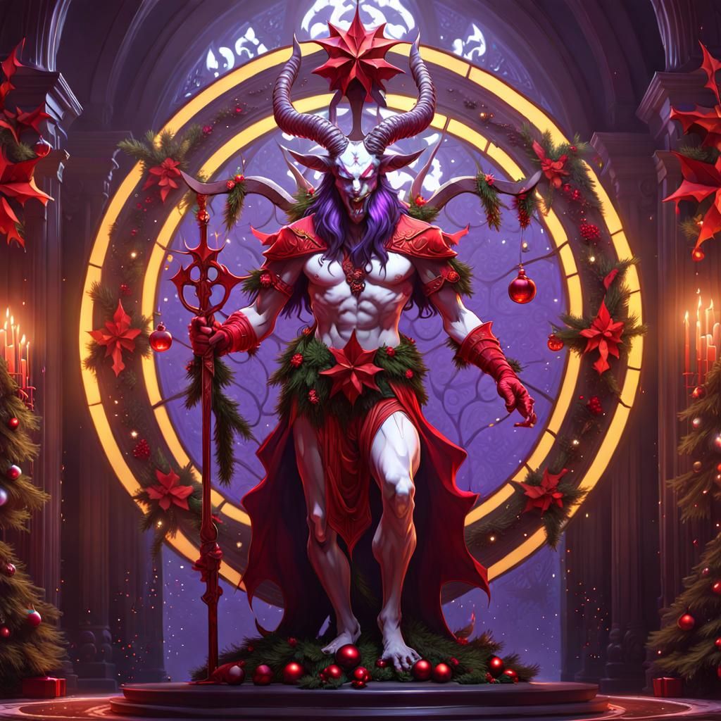 Christmas Baphomet.