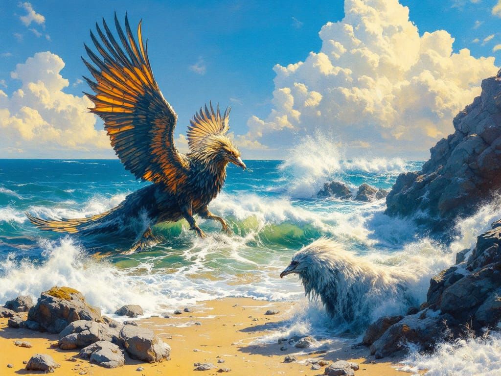 Fantasy Art in the Style of Gurney and Elmore