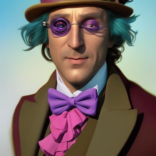 Willy Wonka Gets Eyeglasses