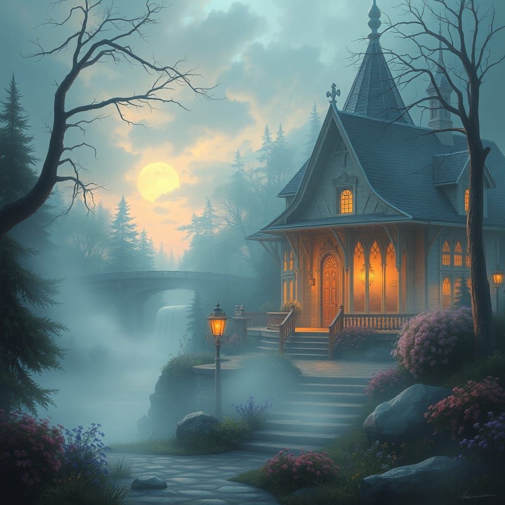 Ethereal Fantasy Landscape in 4K Resolution