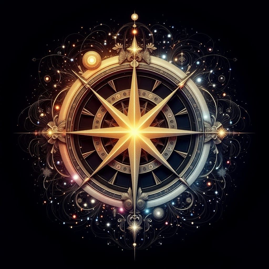 Glowing Alien Compass Points to Uncharted Galaxies