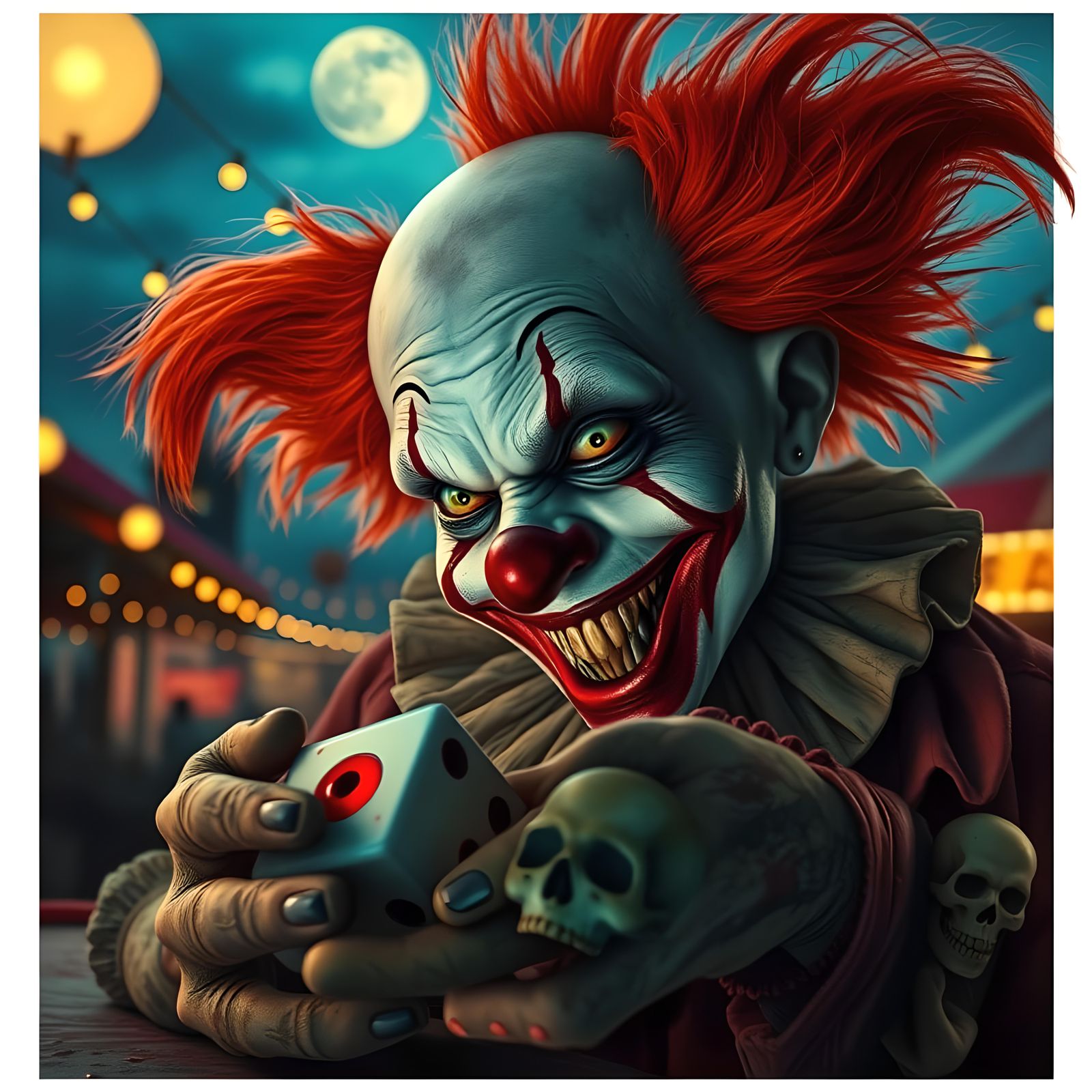 🤡rolls the 🎲with real👁️