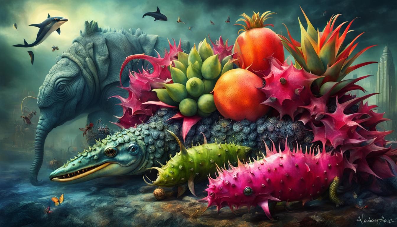 Aliens at Art Museum: Surreal Steampunk Gathering