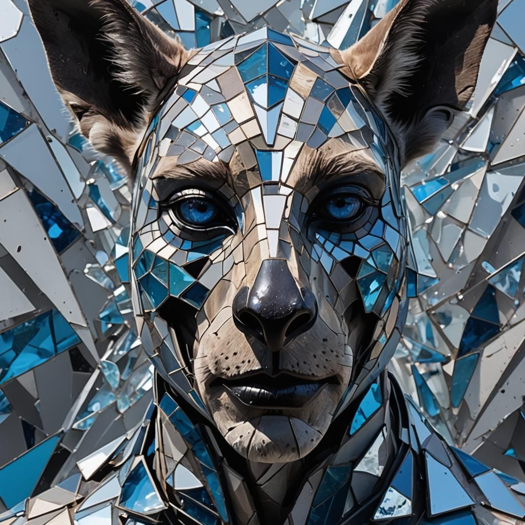 Superhero the masked Kangaroo Man