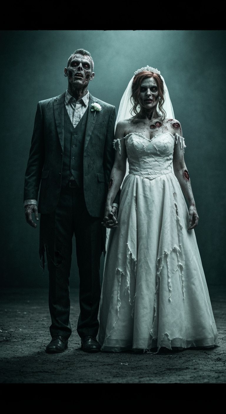 Zombie Couple Rises From Graves in Cinematic Horror