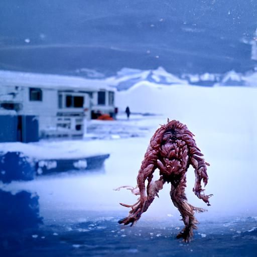 The Thing: Horrifying Shapeshifting Alien Creature