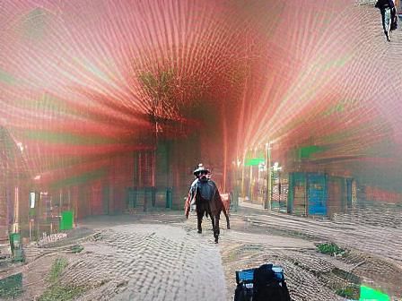 Red Dead Redemption 2 VR Light Beams