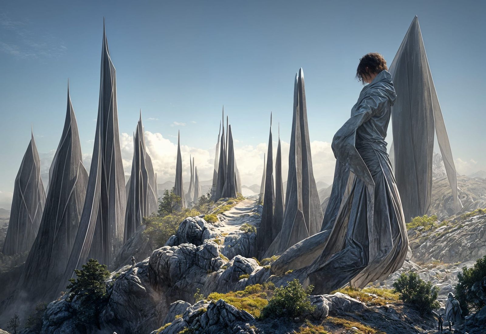 Surreal World Walker in Merging Realities