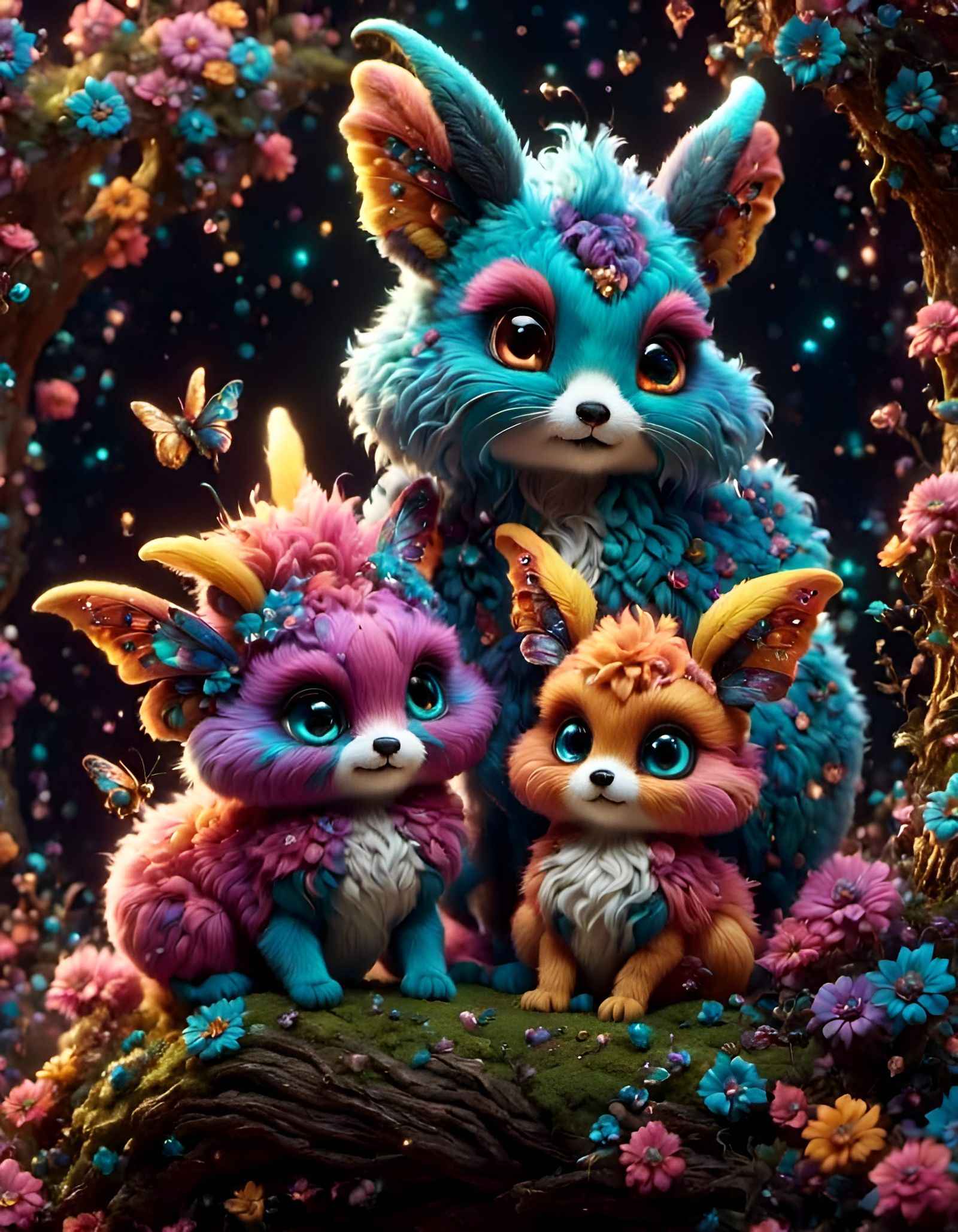 Fluffy Fairy Creatures