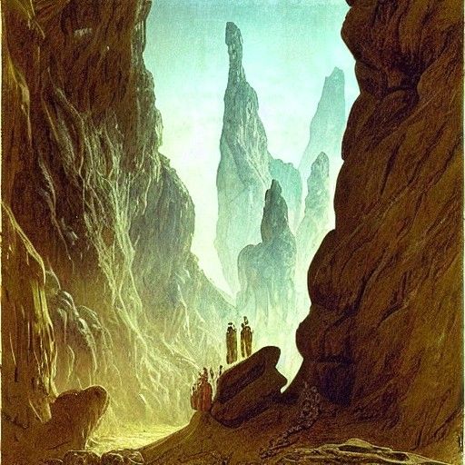 Dragon Treasure Cavern Inspired by Romanticism