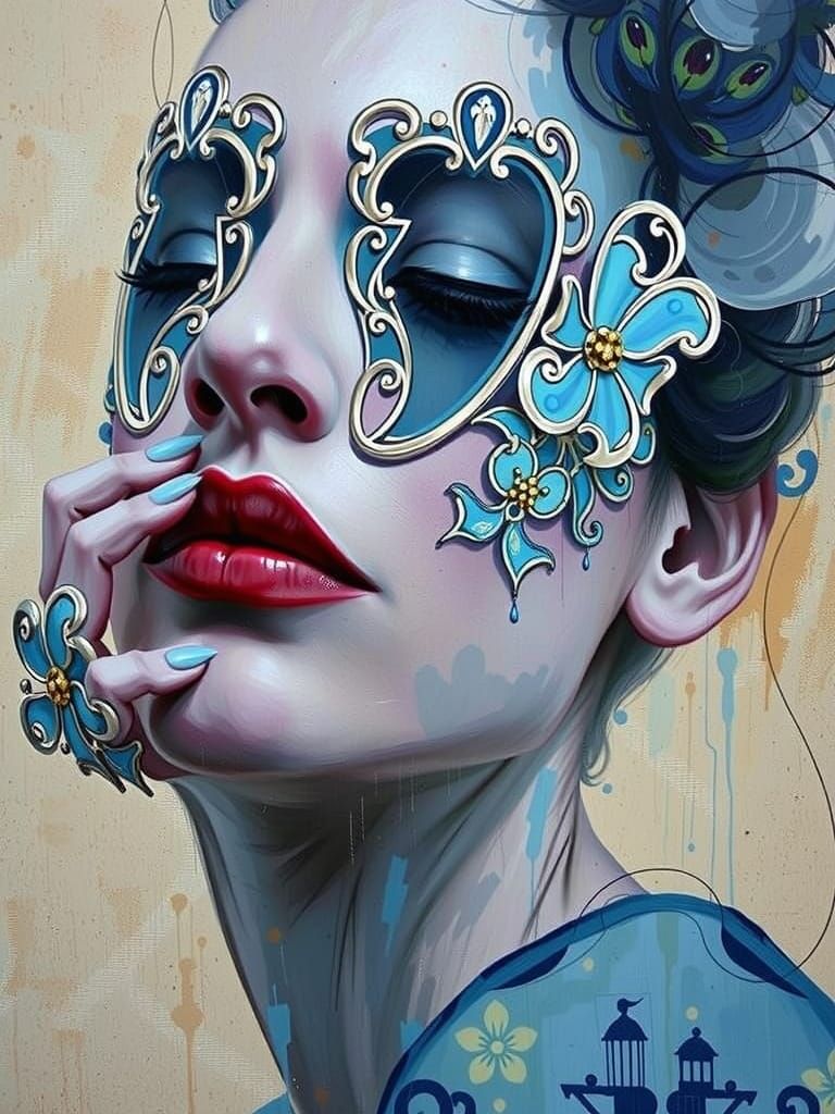 Image of an Old Woman Generated by AI