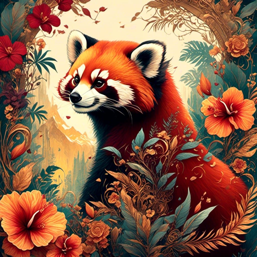 red panda
