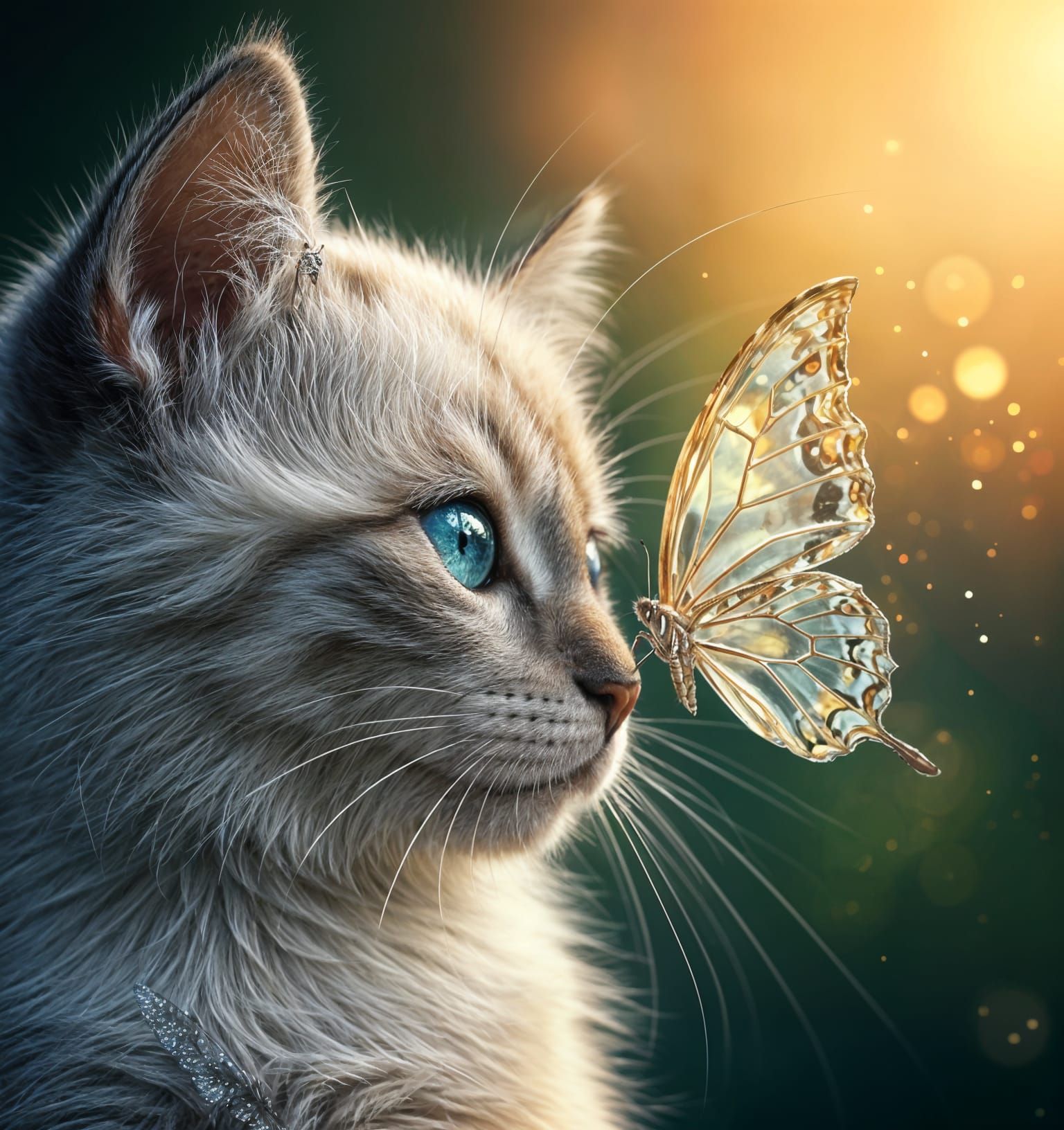 Wings of a butterfly
