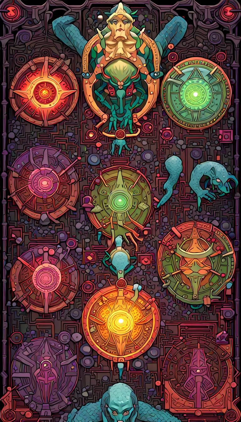 Arcane Charts Summoning Extra-Dimensional Entities