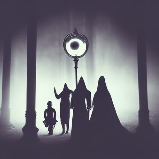 Unsettling Victorian Phantasmagoria: Ghostly Family Portrait